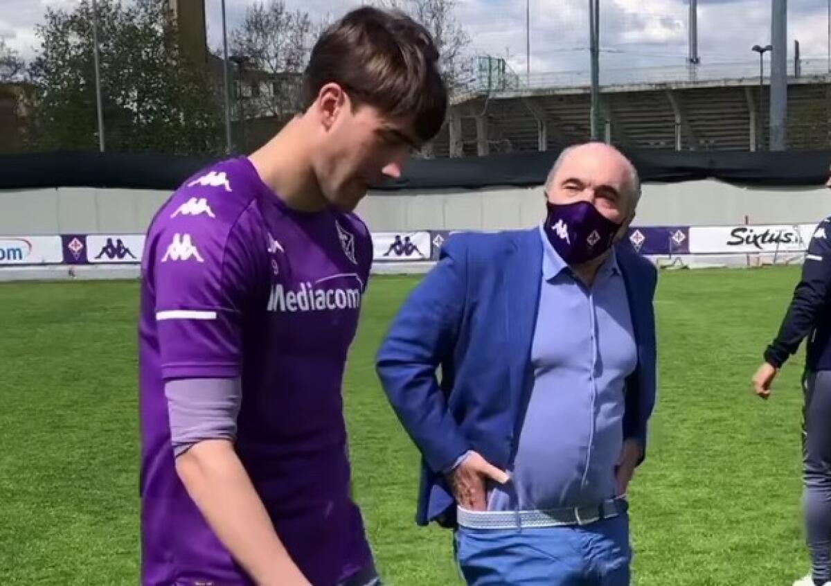 (VIDEO) Che amore tra Commisso e Vlahovic, i due si "allenano" insieme. Presente anche Milenkovic - 