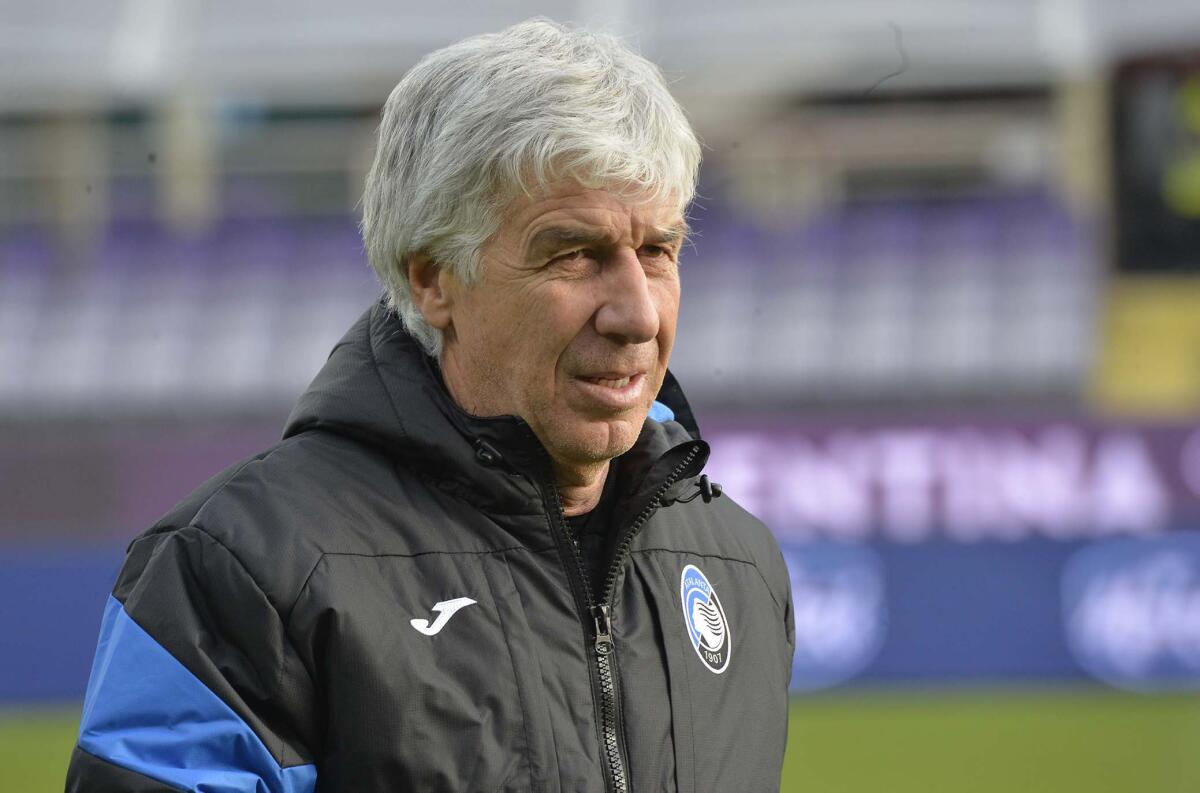Guaio per Gasperini, ha insultato un ispettore per aver fatto controllo antidoping a sorpresa - FIORENTINA - ATALANTA COPPA ITALIA 15-01-2020.     GIAN PIERO GASPERINI. GALASSI SILVANO/SILPRESS