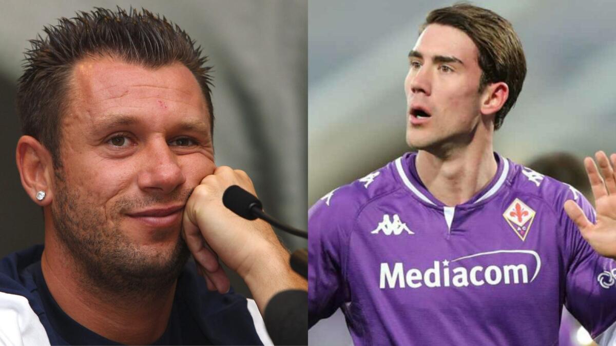Cassano: "Vlahovic mi ricorda Cavani. Occhio però, segnare in Italia sta diventando facile" - 
