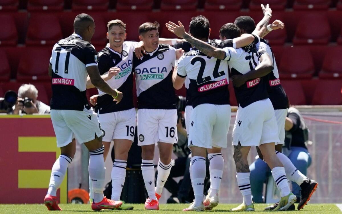 Il Benevento prende 4 gol in casa dall'Udinese, una bella notizia per la Fiorentina - 