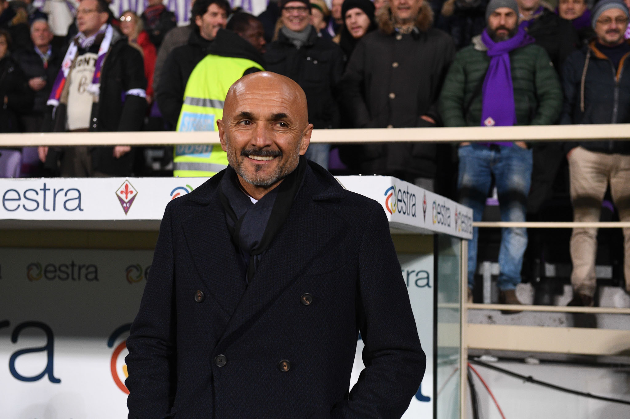 Firenze, stadio Artemio Franchi, 5.01.2018, Fiorentina-Inter, Foto Fiorenzo Sernacchioli. Copyright Labaroviola.com Spalletti