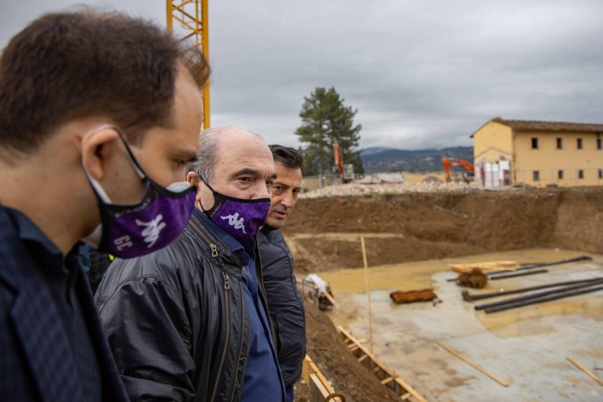 Commisso: "I lavori al Viola Park stanno andando bene" - Foto di proprietà di ACF Fiorentina. Riproduzione vietata ©
