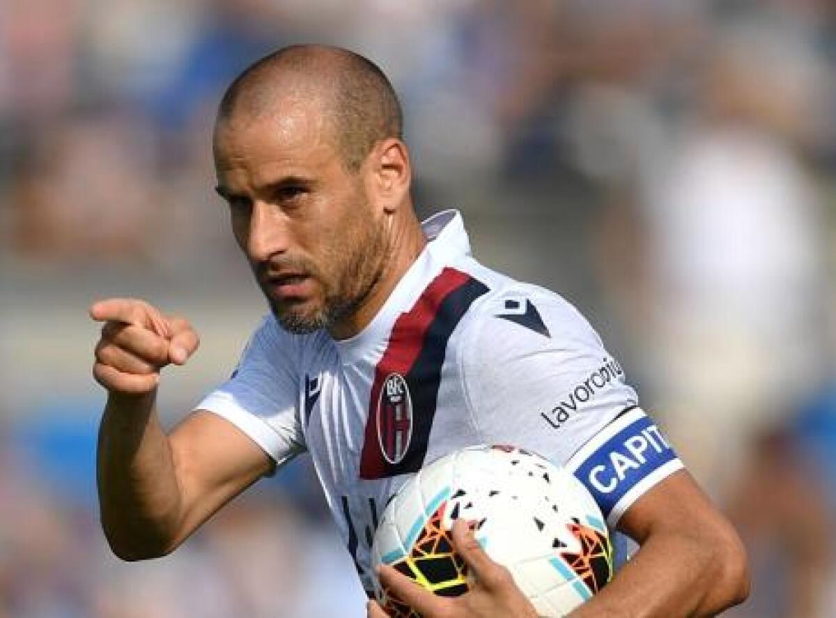 Al 30' il Bologna trova il pareggio contro la Fiorentina. In gol Palacio - 