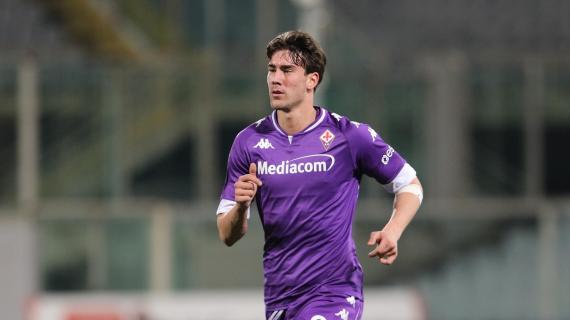 Fiorentina-Lazio 2-0 al Franchi. Vlahovic fa doppietta e firma il suo 21° gol in stagione