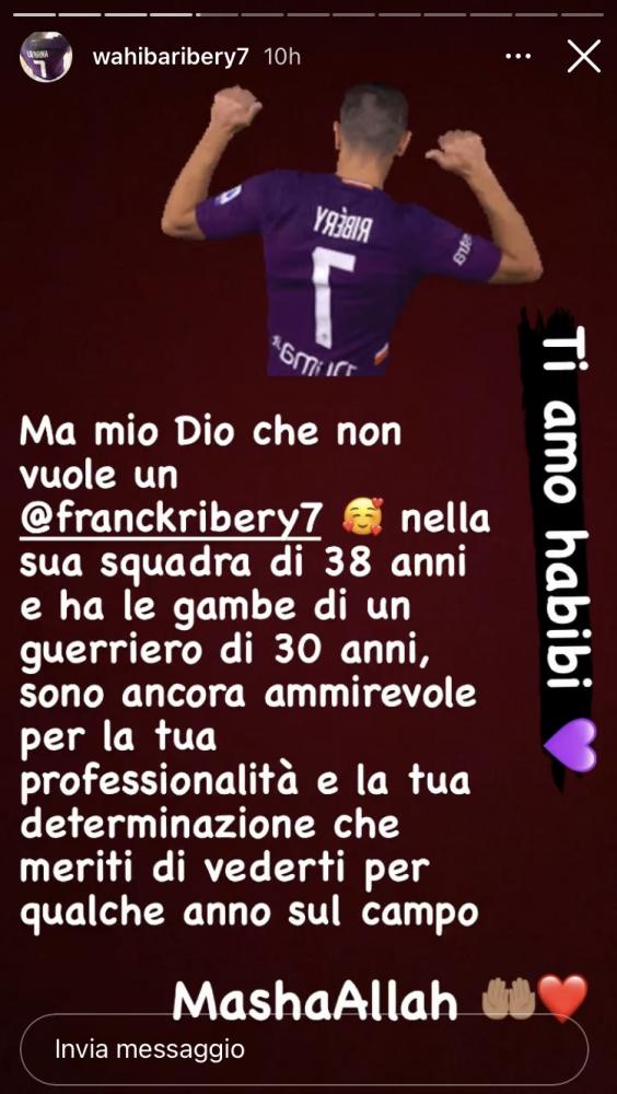Moglie Ribery: "Chi non vorrebbe Franck in squadra? Meriti di giocare ancora per qualche anno"