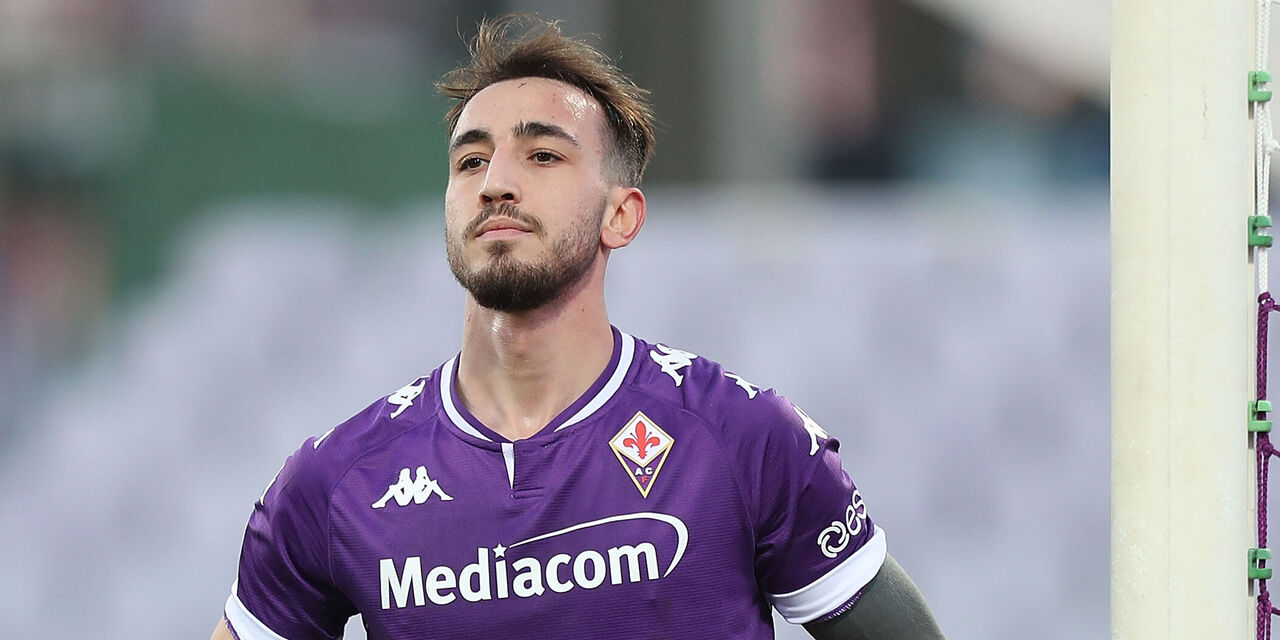 FLORENCE, ITALY - JANUARY 13: Gaetano Castrovilli of ACF Fiorentina in action during the Coppa Italia match between ACF Fiorentina and FC Internazionale at Artemio Franchi on January 13, 2021 in Florence, Italy. Sporting stadiums around Italy remain under