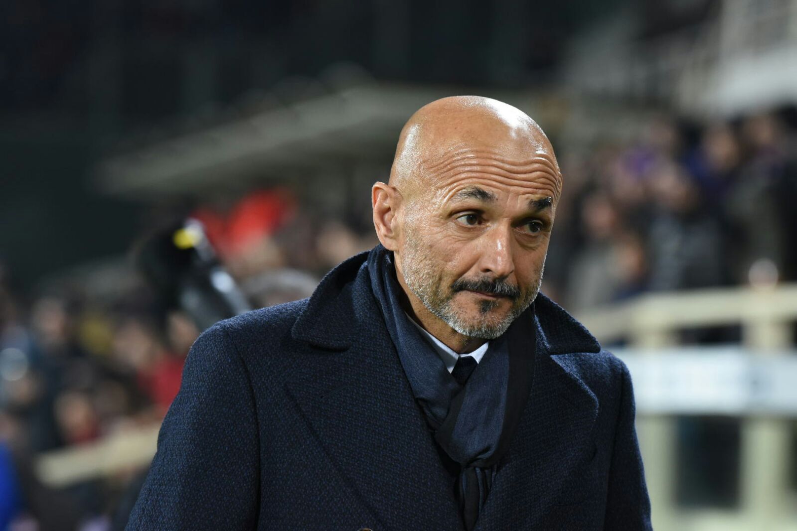 Firenze, stadio Artemio Franchi, 5.01.2018, Fiorentina-Inter, Foto Fiorenzo Sernacchioli. Copyright Labaroviola.com Spalletti