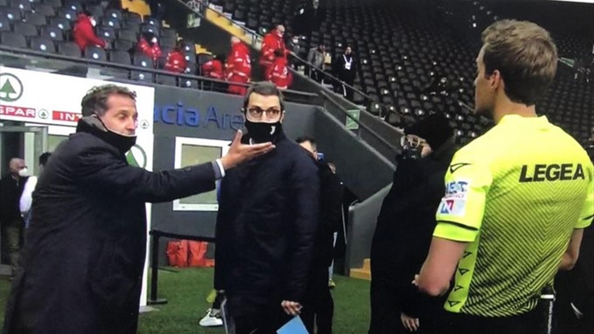 L'audio delle proteste juventine contro Chiffi: "Sei un raccomandato" "Vai a cac**e" "Mai visto"