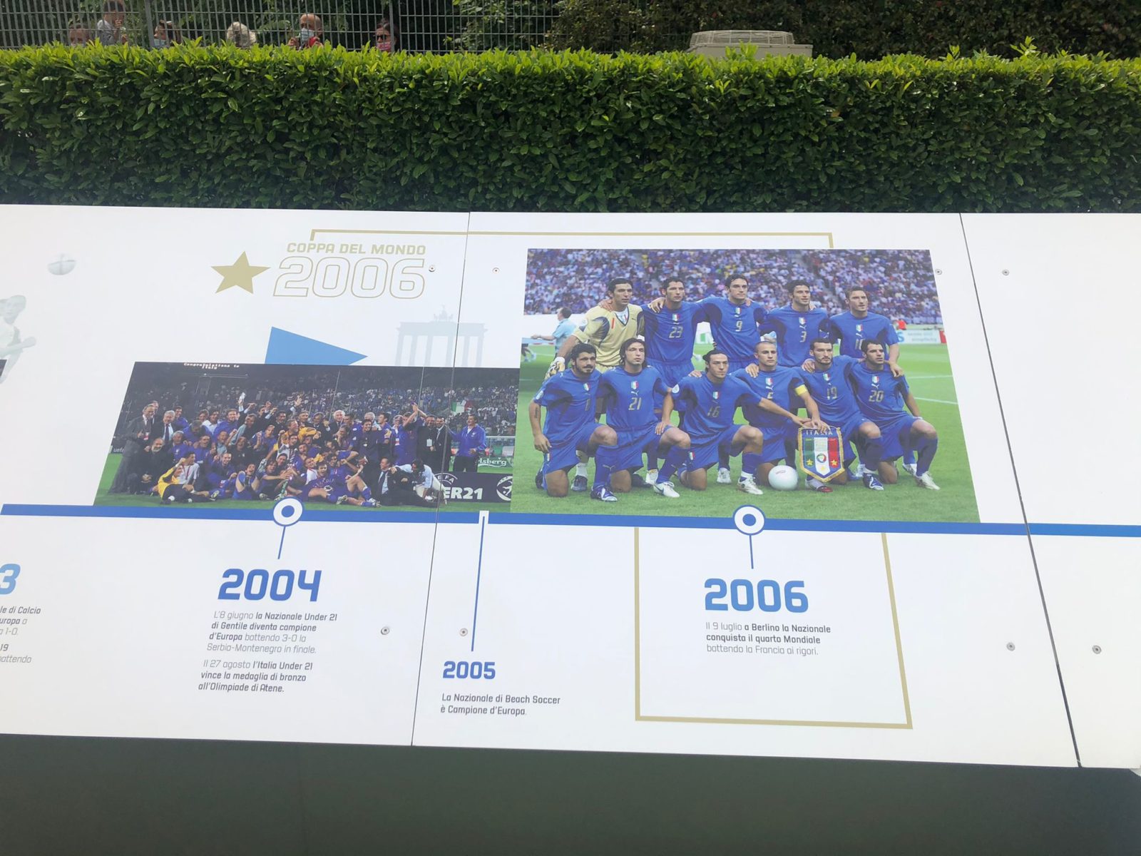 (FOTO): Museo del Calcio, oggi 21° compleanno. Inaugurata la "Corte dei Campioni"