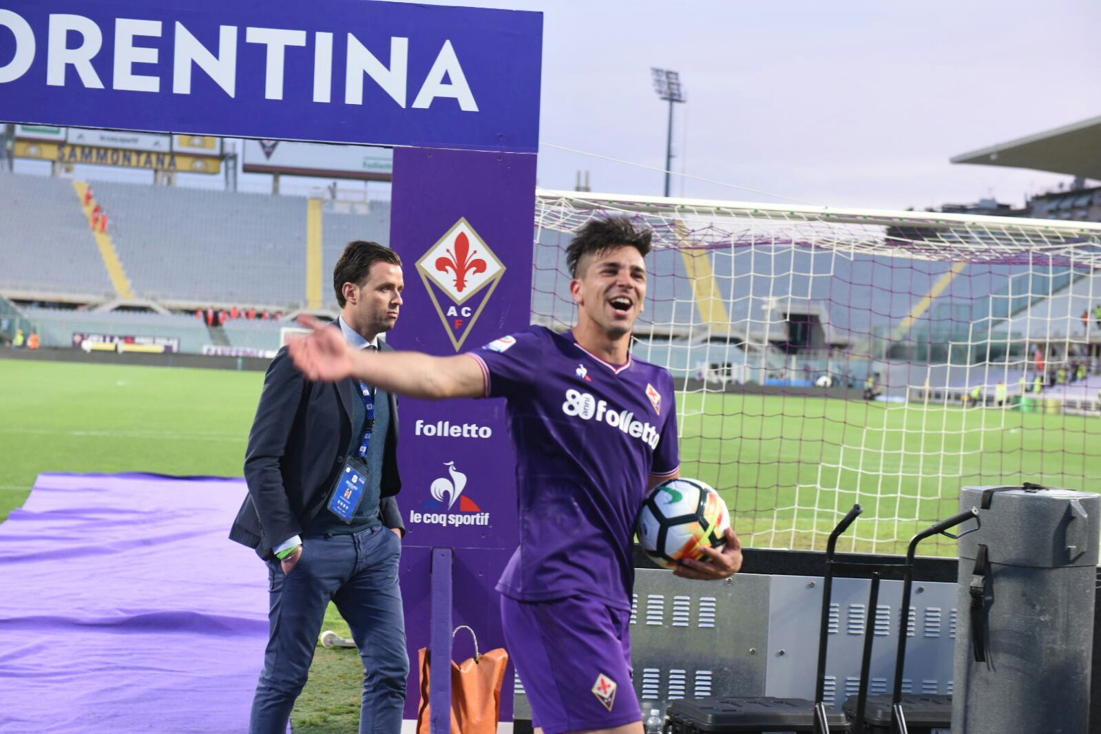 Firenze, stadio Artemio Franchi, 29.04.2018, Fiorentina-Napoli, Foto Fiorenzo Sernacchioli. Copyright Labaroviola.com Simeone