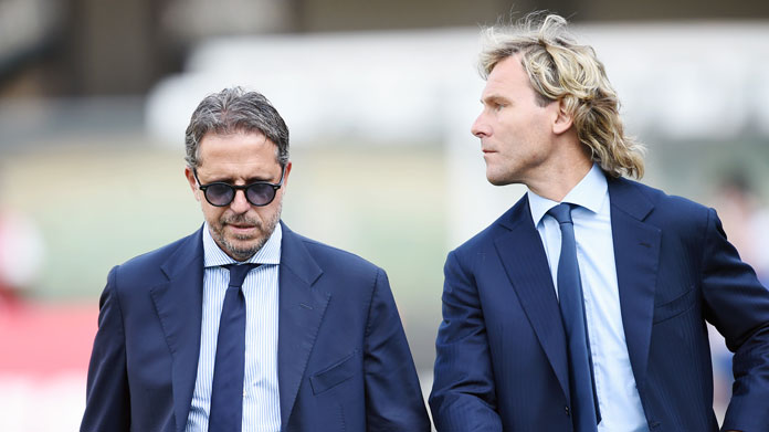 In campo è disastro, fuori dal campo va peggio. Lite tra Nedved e Paratici nel parcheggio dello Stadium