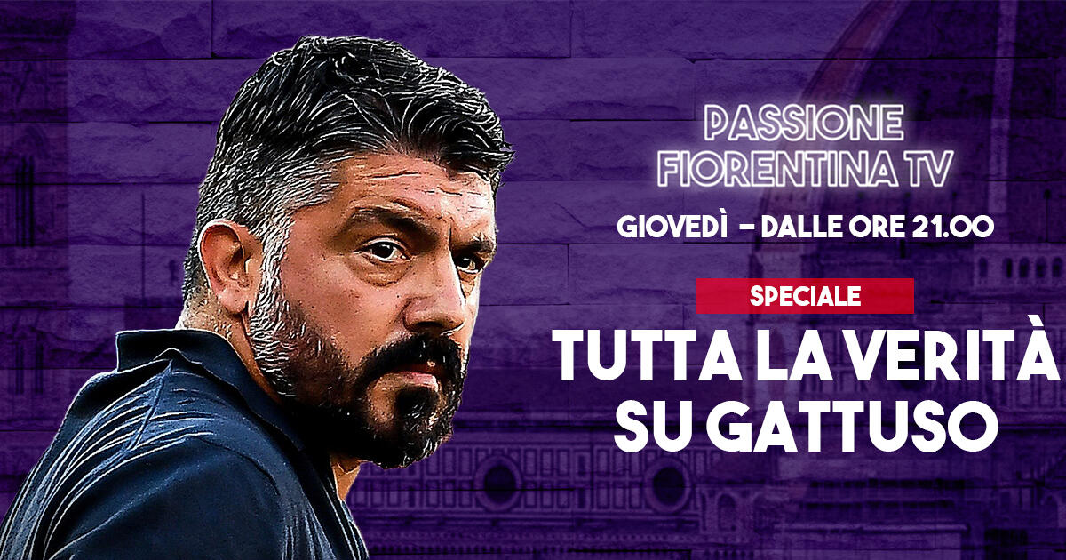 Stasera a Passione Fiorentina TV la verità su Gattuso. Presenti Iacobelli e Baiano. Con Rachele Risaliti - 