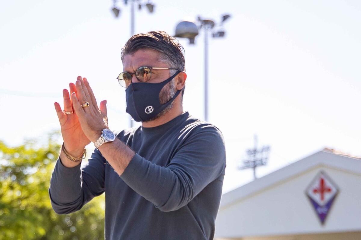 TGR Rai, lo staff di Gattuso la prossima settimana sarà a Moena - Foto di proprietà di ACF Fiorentina. Riproduzione vietata ©