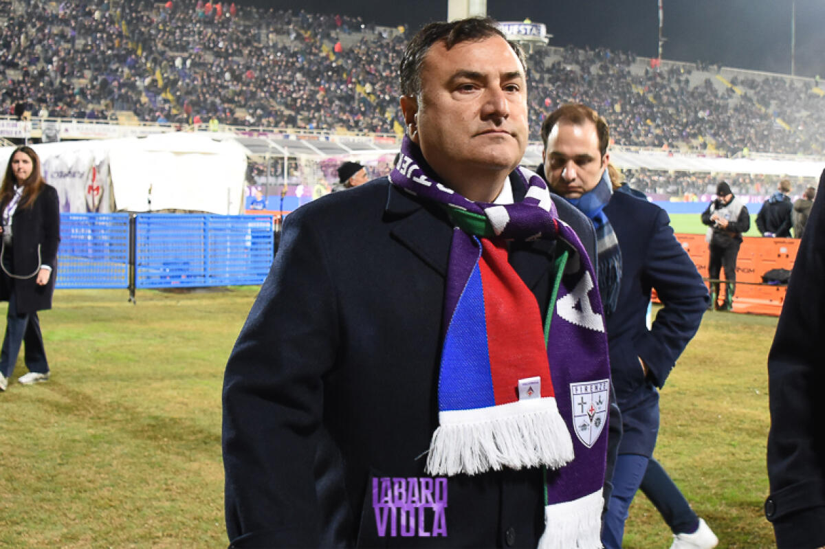 "Vogliamo il rinnovo di Milenkovic. Burdisso? Prossima settimana. Ribery? Pochi giorni e saprete" - Firenze, stadio A.Franchi, 30.11.2019, Fiorentina-Lecce, foto Fiorenzo Sernacchioli. Copyright Labaroviola.com