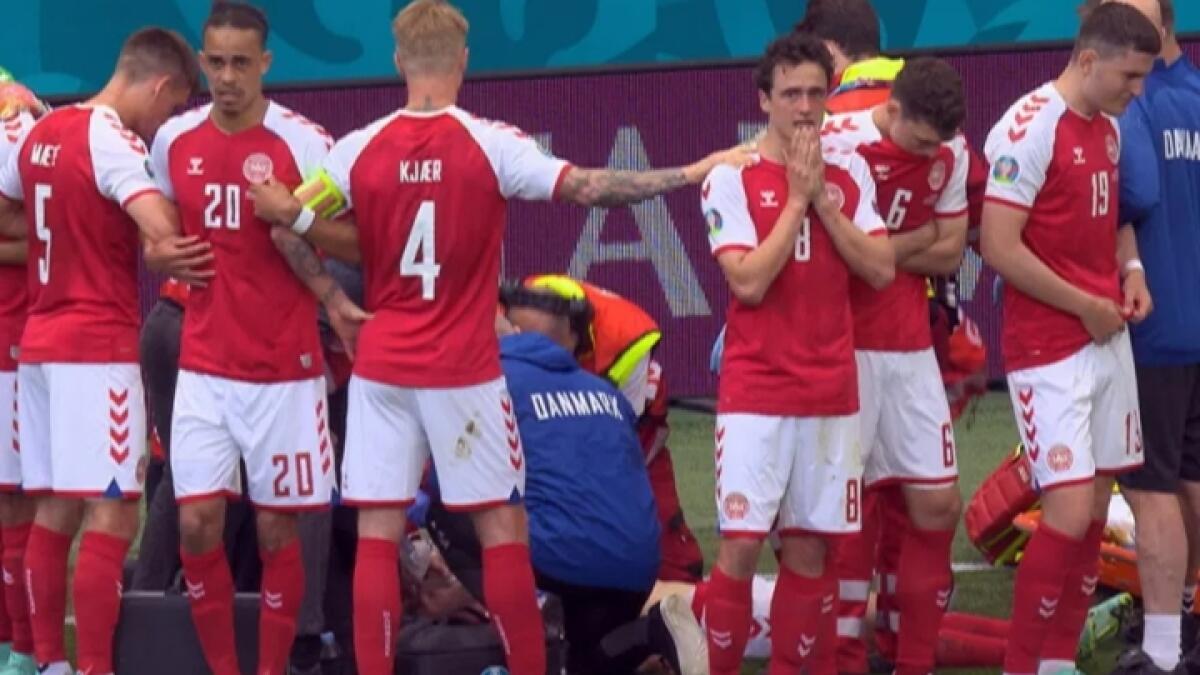 Eriksen si accascia a terra nella gara Danimarca-Finlandia - 