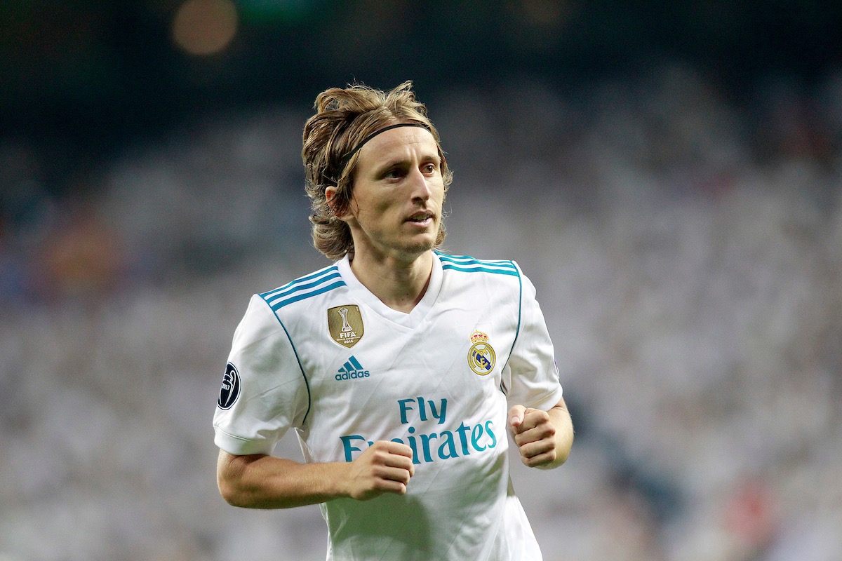 Real Madrid's Luka Modric during Champions League Group H match 1. September 13,2017. (ALTERPHOTOS/Acero)Real Madrid Apoel NicosiaChampions League 2017/2018Foto Alterphotos / InsidefotoITALY ONLY