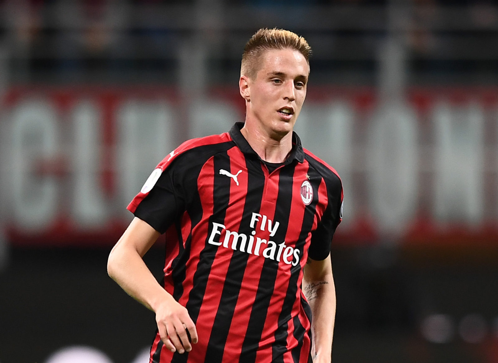 Mg Milano 24/04/2019 - Coppa Italia / Milan-Lazio / foto Matteo Gribaudi/Image Sportnella foto: Andrea Conti