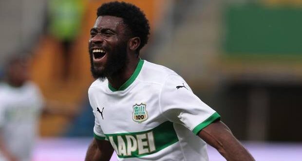 Jeremy Boga del Sassuolo