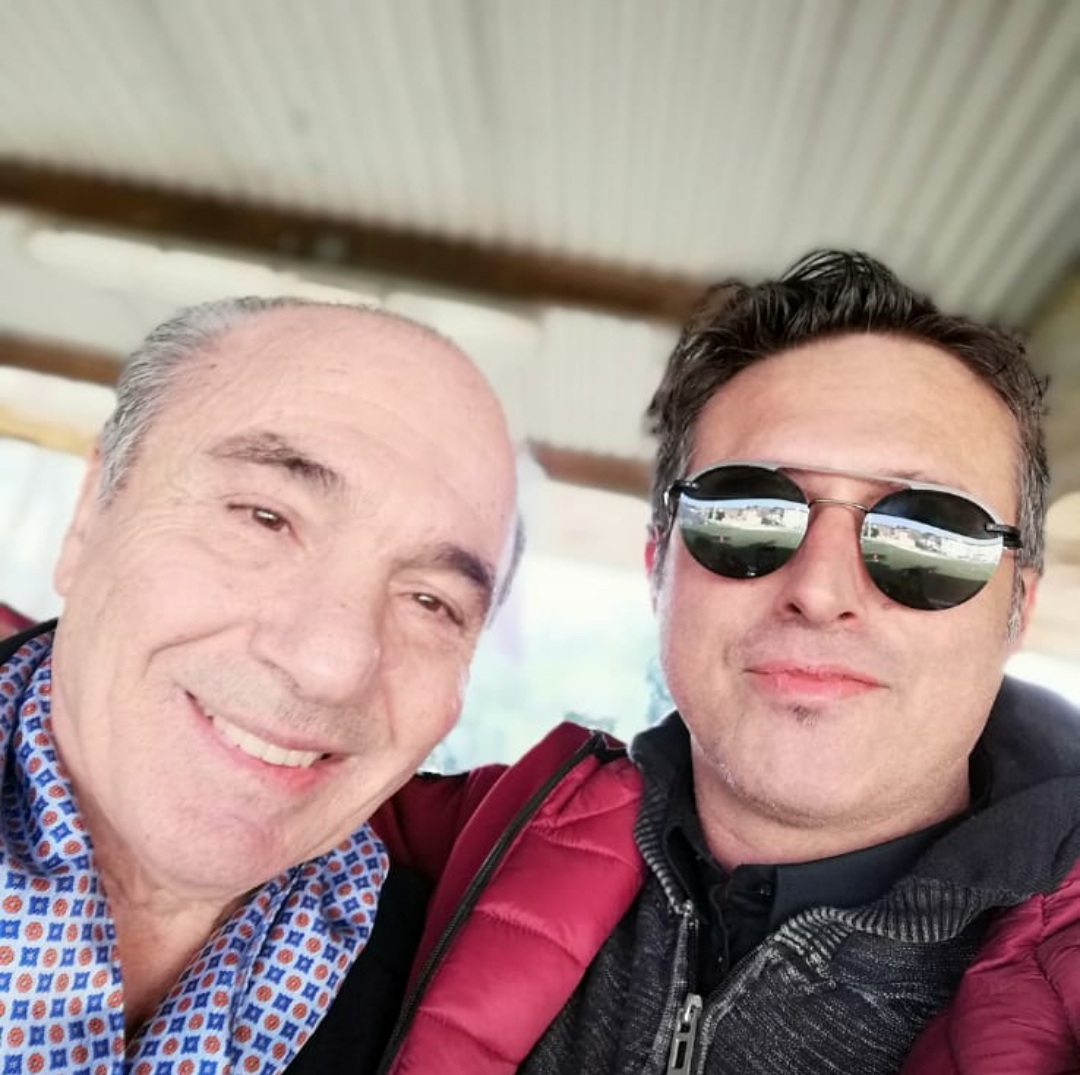 Mario Bianco con Rocco Commisso