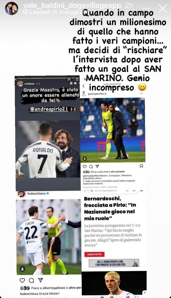 Lady Pirlo contro Bernardeschi: "Rischi l'intervista dopo il San Marino. Genio incompreso"