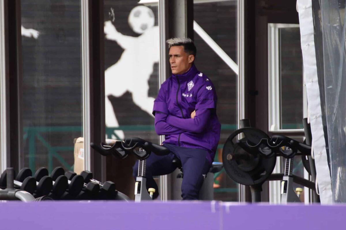 Moena 2021, si rivede Callejon. Torello e tanta tattica. Milenkovic l'ultimo a lasciare il campo - Moena, stadio Benatti, 28.07.2021, allenamento, foto Lisa Grelloni. Copyright Labaroviola.com