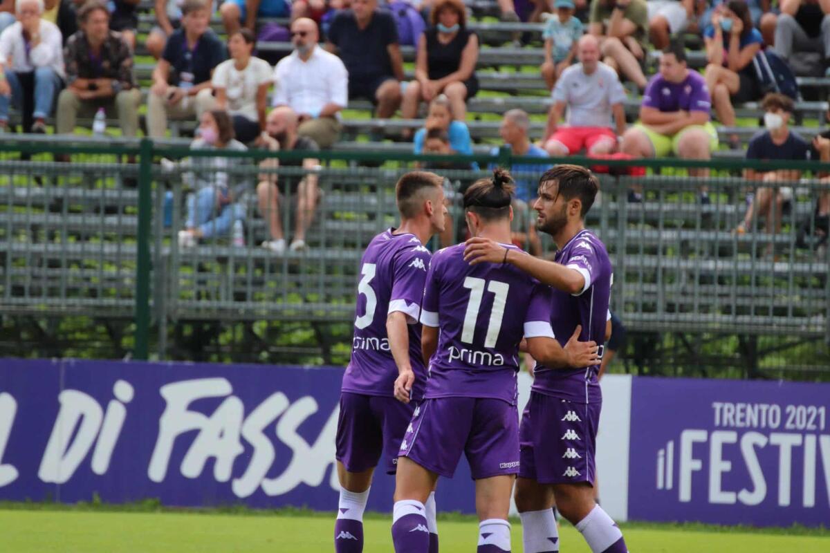 Moena 2021, Fiorentina-Levico Terme finisce 9-0. Benassi lascia il campo prima del fischio finale - Moena, stadio Benatti, 29.07.2021, amichevole Fiorentina-Levico, foto Lisa Grelloni. Copyright Labaroviola.com