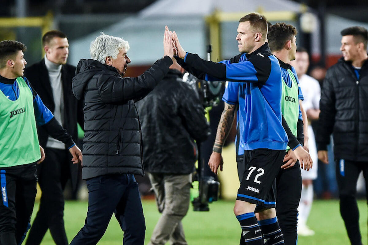 Gasperini: "Ilicic? Ha chiesto di andare via. Rispetto la sua scelta" - Db Bergamo 25/04/2019 - Coppa Italia / Atalanta-Fiorentina / foto Daniele Buffa/Image Sport
nella foto: Giampiero Gasperini-Josip Ilicic