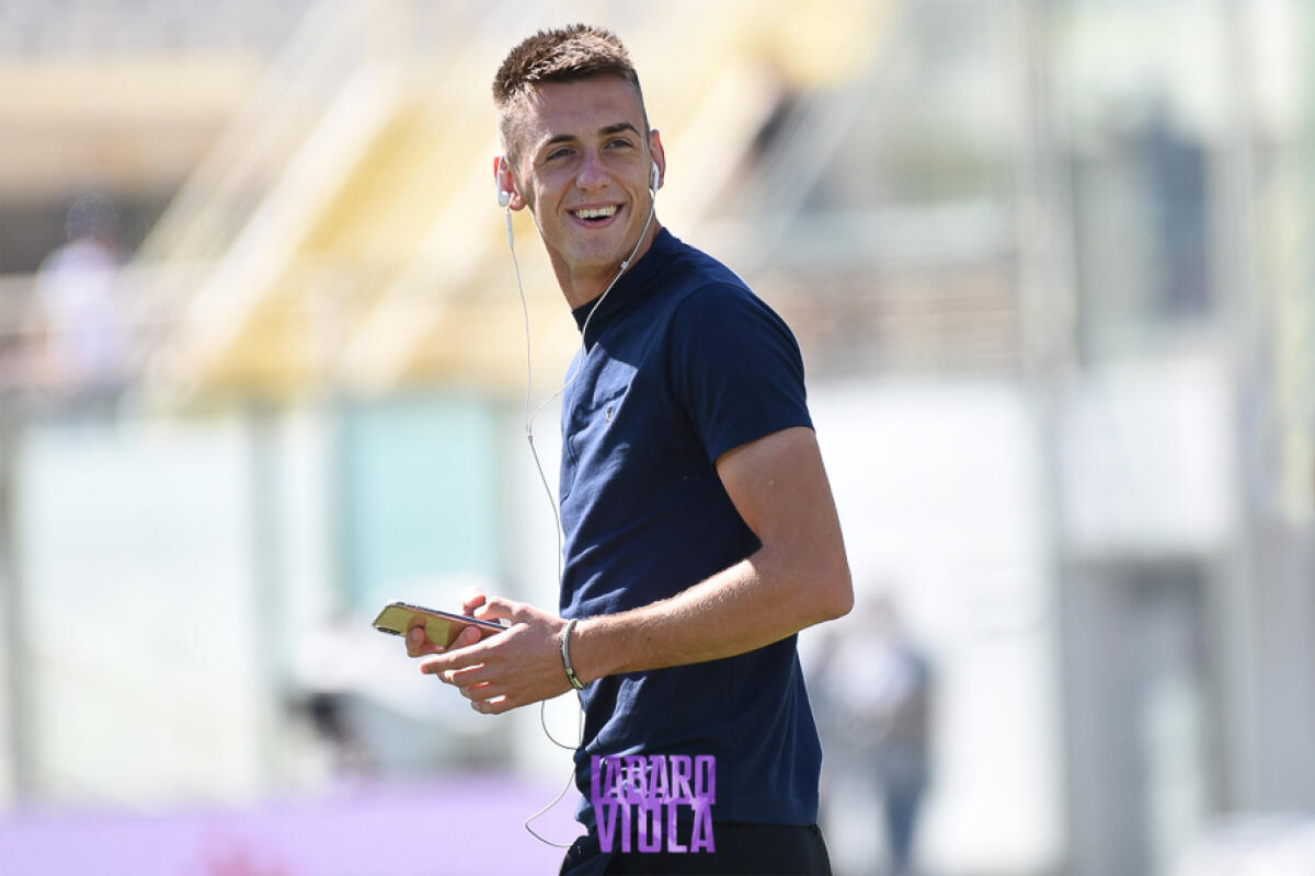 Sky Sport, il terzino serbo Terzic della Fiorentina è nel mirino del Cagliari - Firenze, stadio A.Franchi, 14.09.2019, Fiorentina-Juventus, foto Fiorenzo Sernacchioli. Copyright Labaroviola.com