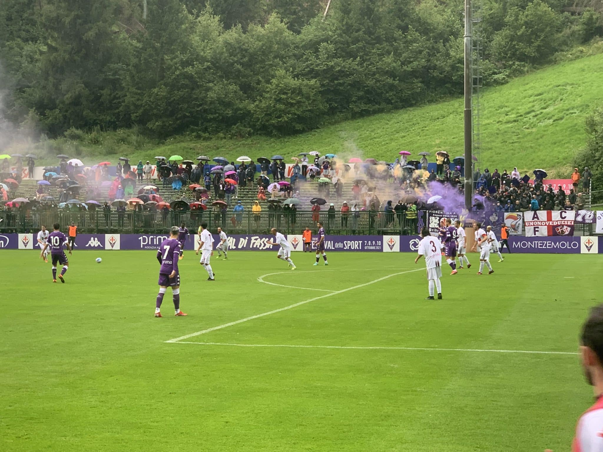 Fiorentina-Polisportiva C4 Foligno: Callejon out per infortunio dopo il gol. Problema alla caviglia