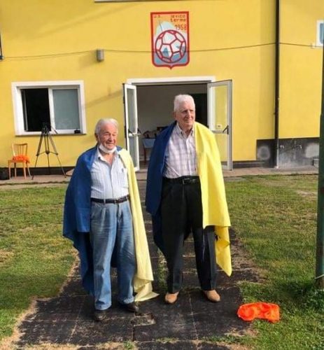 Due soci fondatori del Levico Terme