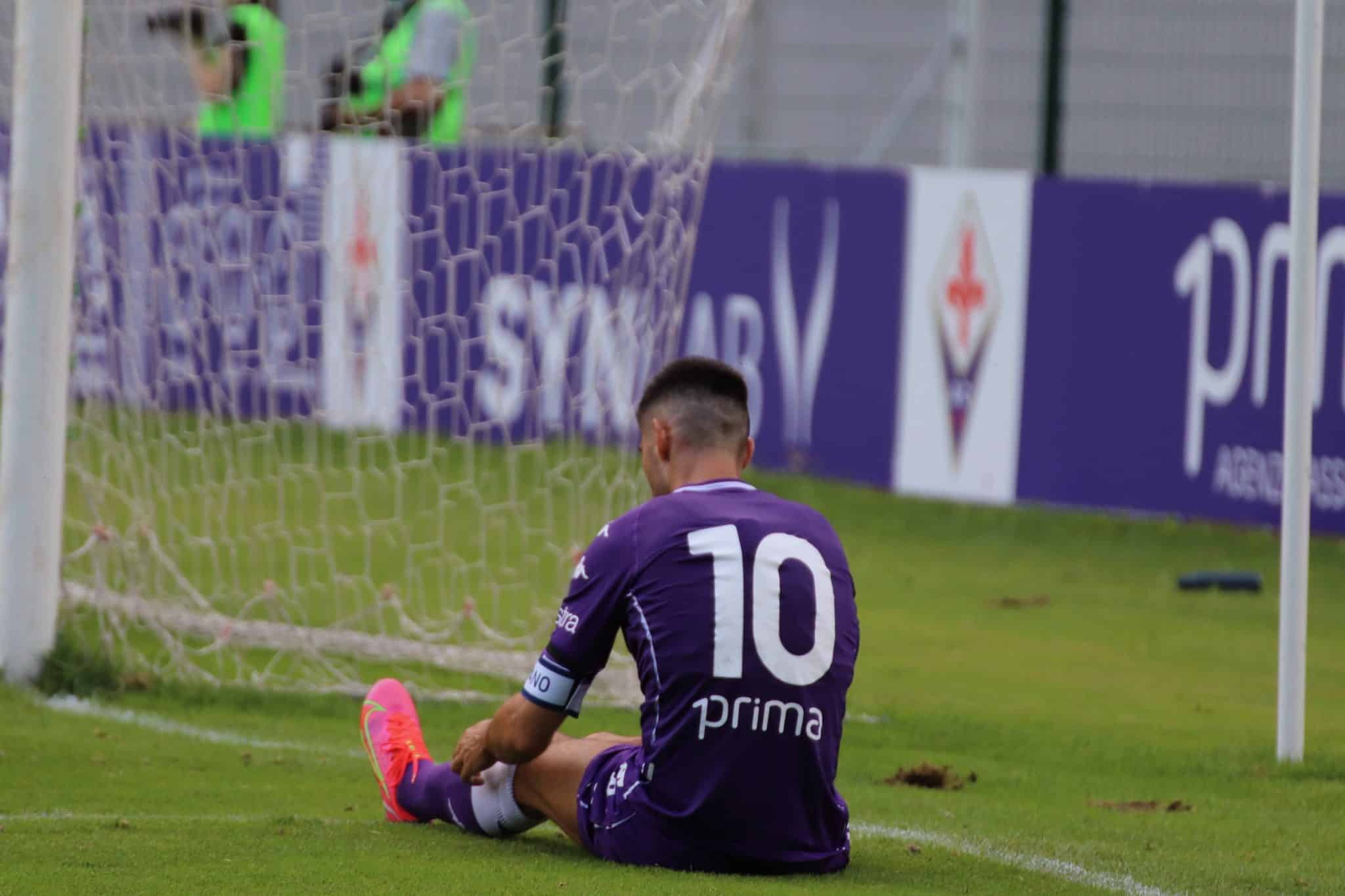 Moena, stadio Benatti, 29.07.2021, amichevole Fiorentina-Levico, foto Lisa Grelloni. Copyright Labaroviola.com