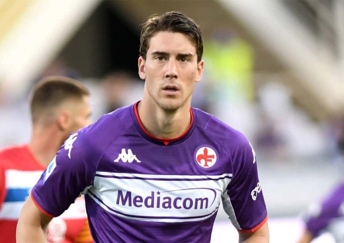 PAGELLE VIOLA: VLAHOVIC UNA FURIA, GONZALEZ ESORDIO E GOL, MALEH POSITIVO - DUSAN VLAHOVIC, Fiorentina, Serie A, Amichevole, Friendly Match, Fiorentina vs Espanyol 1-1, Firenze SERIE A 2021-22 Amichevole FIORENTINA-ESPANYOL 1-1