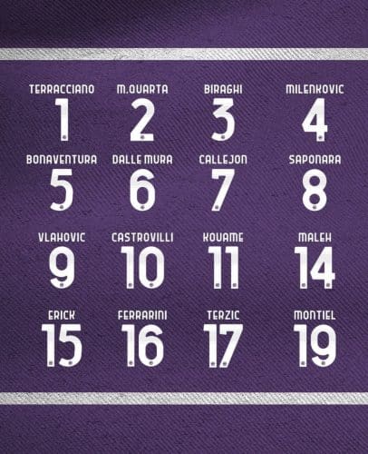 (FOTO): Callejon eredita la 7 di Ribery. Pulgar passa alla 15. Sottil? Prende il 33. Ecco tutti i numeri