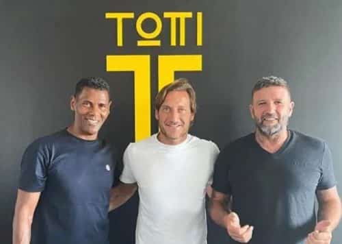 Francesco Totti e la sua CT 10