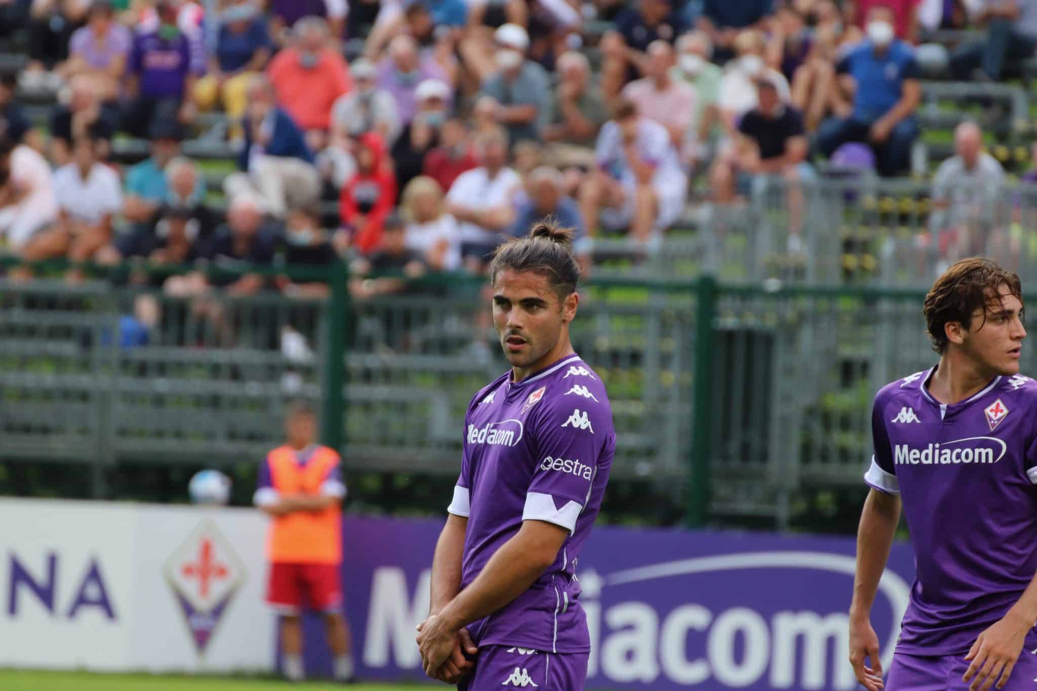 Moena, stadio Benatti, 29.07.2021, amichevole Fiorentina-Levico, foto Lisa Grelloni. Copyright Labaroviola.com