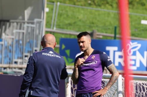 Moena, stadio Benatti, 30.07.2021, allenamento mattutino, foto Lisa Grelloni. Copyright Labaroviola.com