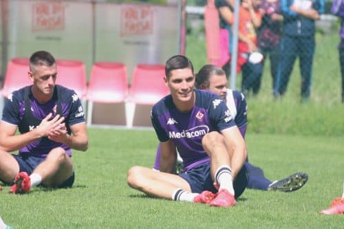 Moena, stadio Benatti, 28.07.2021, allenamento, foto Lisa Grelloni. Copyright Labaroviola.com