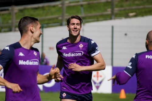 Moena, stadio Benatti, 31.07.2021, allenamento mattutino, foto Lisa Grelloni. Copyright Labaroviola.com