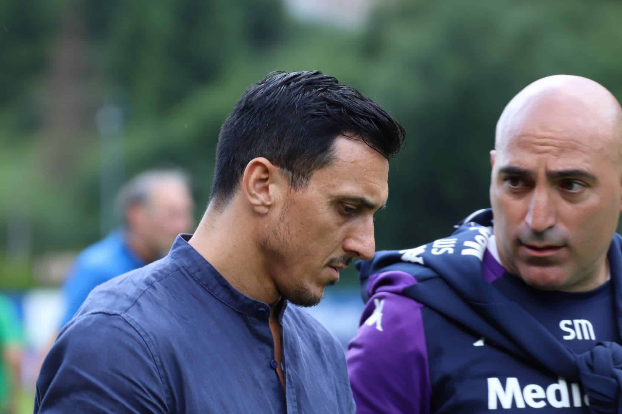 Moena, stadio Benatti, 29.07.2021, amichevole Fiorentina-Levico, foto Lisa Grelloni. Copyright Labaroviola.com