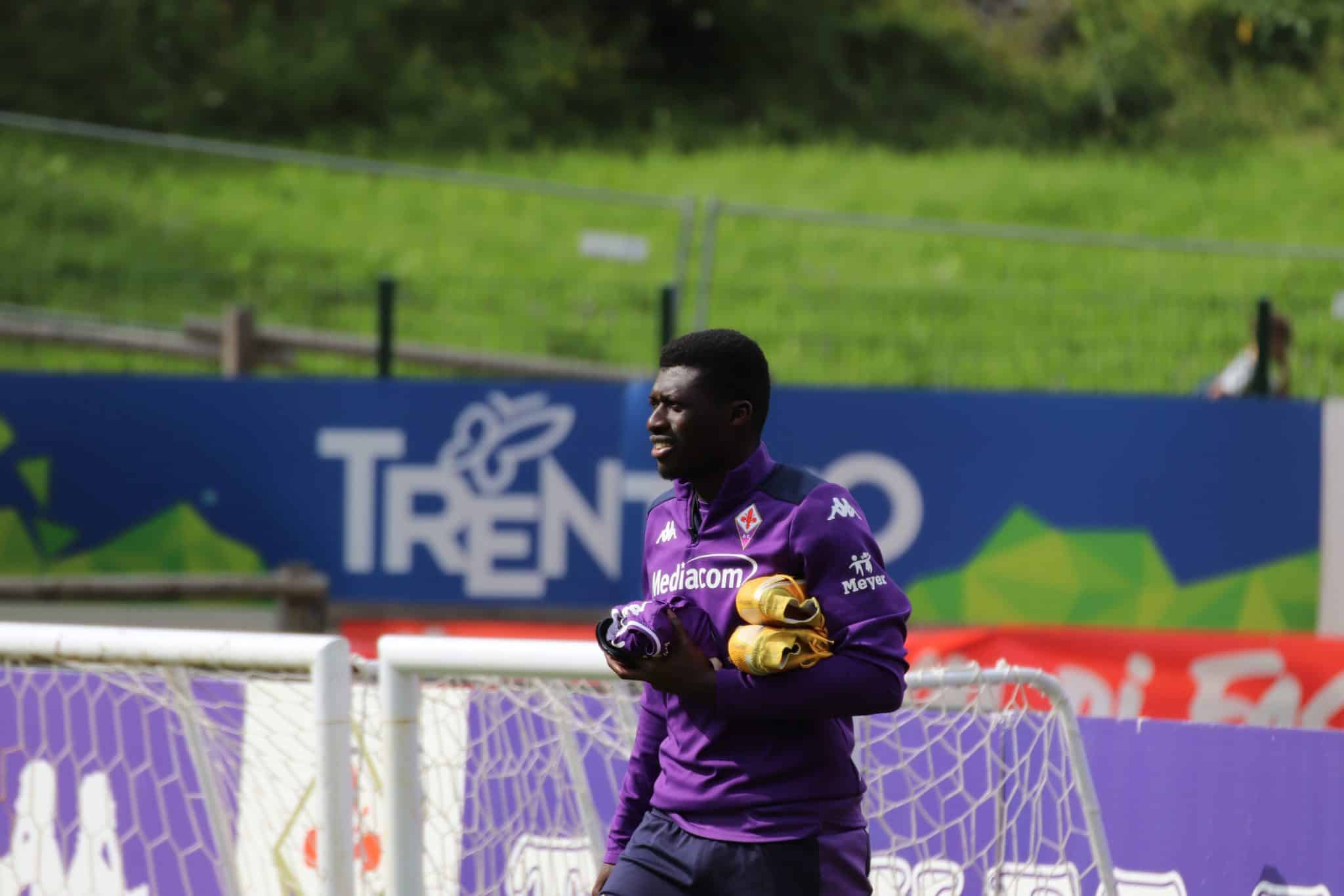 Moena, stadio Benatti, 30.07.2021, amichevole Fiorentina, foto Lisa Grelloni. Copyright Labaroviola.com