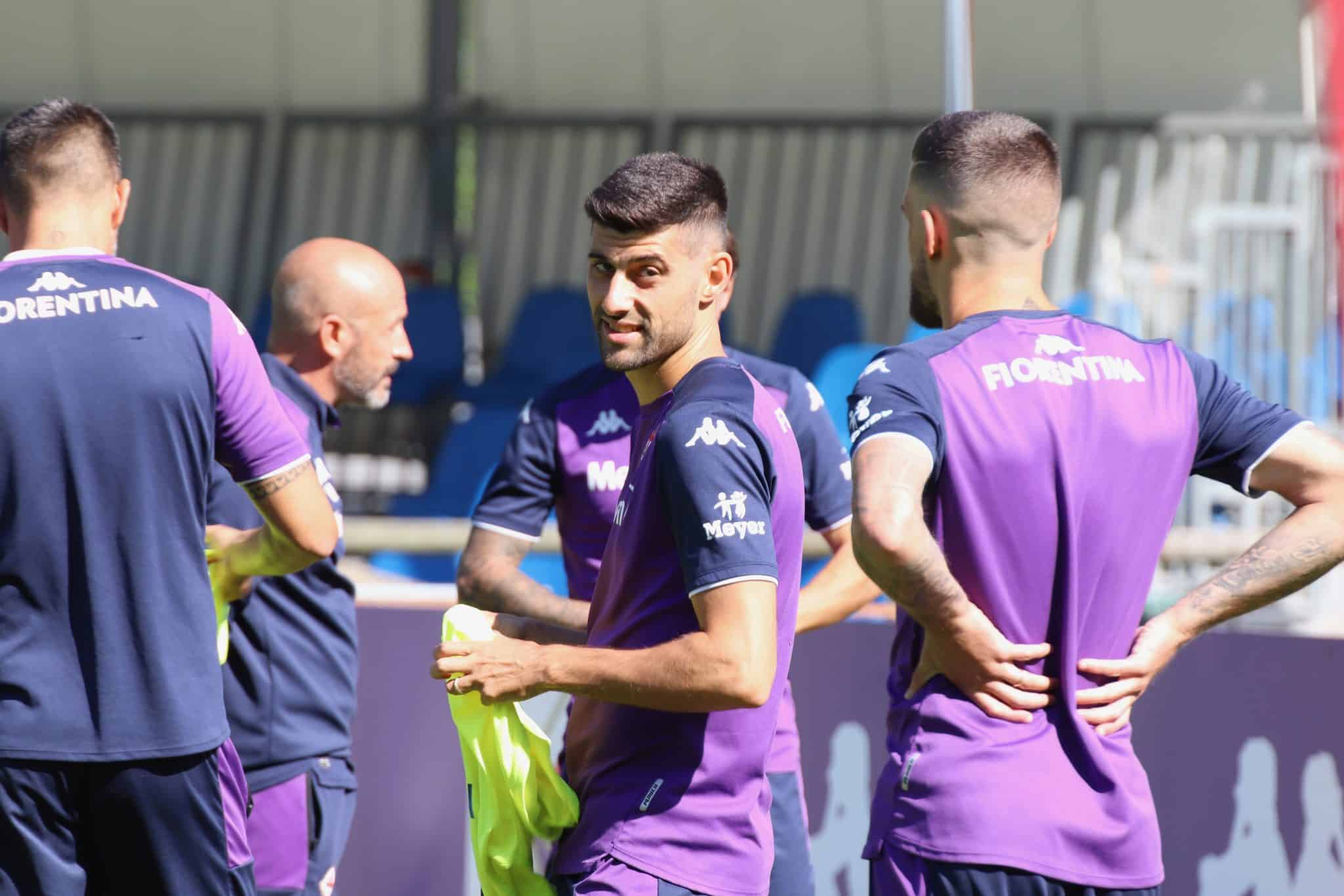 Moena, stadio Benatti, 30.07.2021, amichevole Fiorentina, foto Lisa Grelloni. Copyright Labaroviola.com