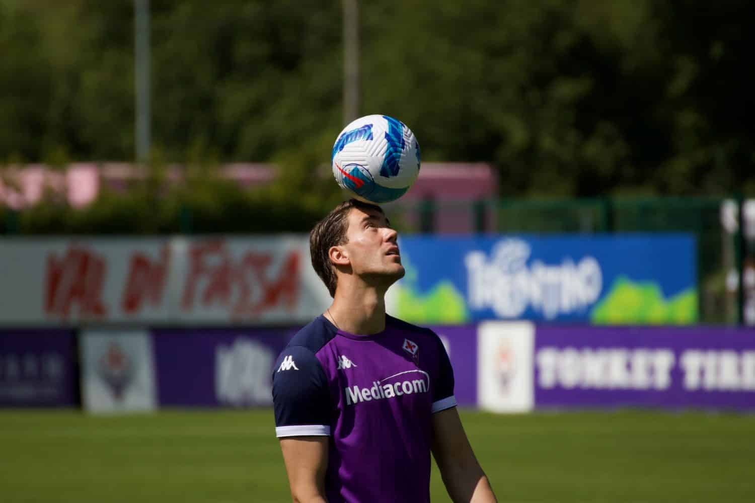 Moena, stadio Benatti, 31.07.2021, allenamento mattutino, foto Lisa Grelloni. Copyright Labaroviola.com