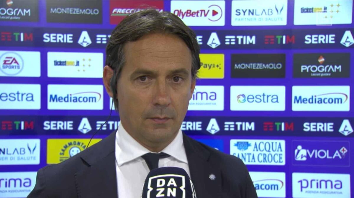 Inzaghi: "Abbiamo sofferto la Fiorentina nel primo tempo. Alla fine potevamo fare tanti gol" - 