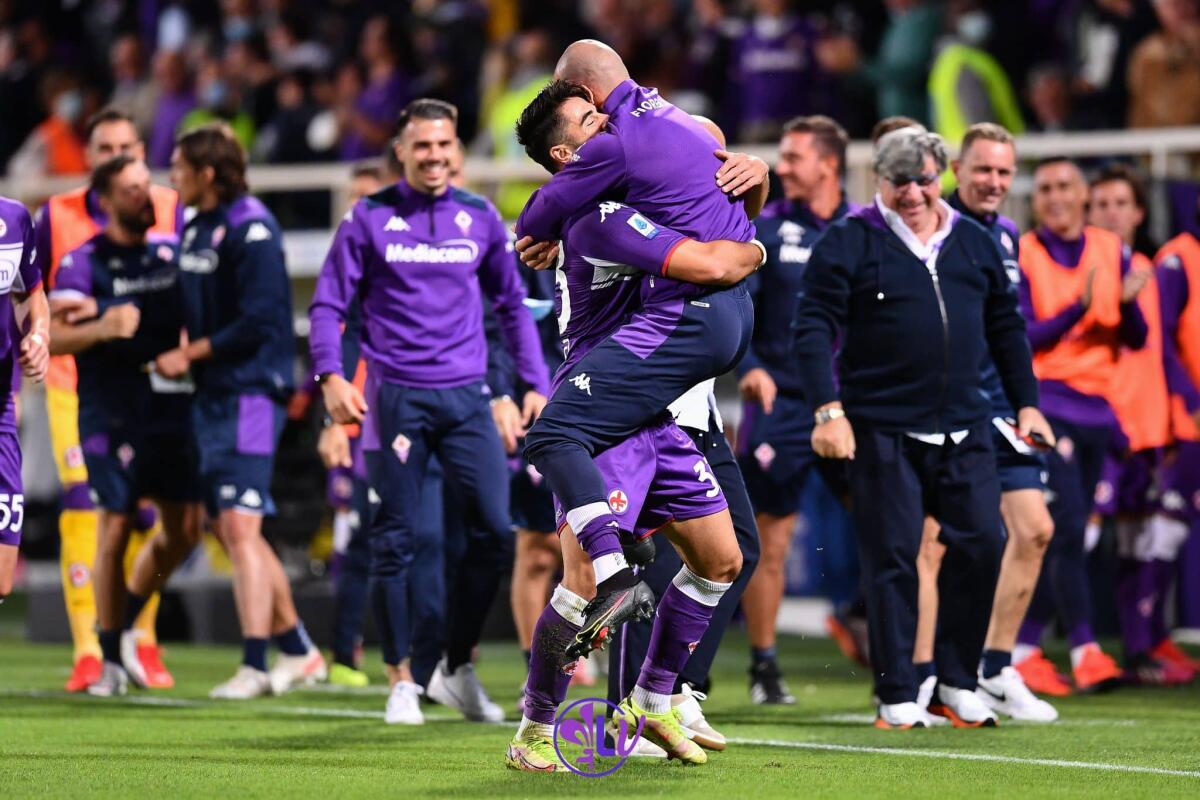 Moviola CorSport: "Male Fabbri, troppo presuntuoso. 1-0? Nessun fallo di Gonzalez su Skriniar" - Firenze, stadio A.Franchi, 21.09.2021, Fiorentina-Inter, foto Lisa Guglielmi. Copyright Labaroviola.com