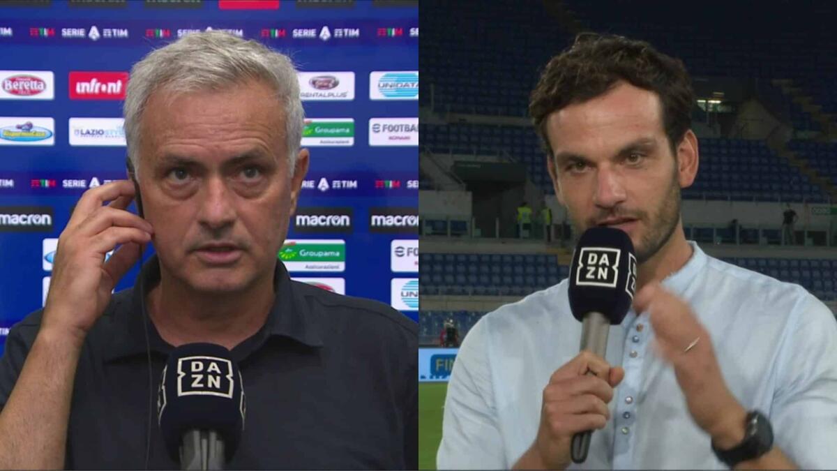 Mourinho, frecciata a Parolo: "Complimenti per la vittoria". La risposta: "Non sono di parte" - 
