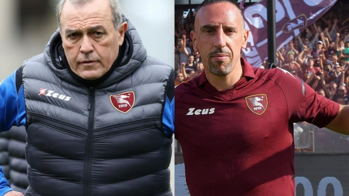 Già finita la magia di Ribery a Salerno? Castori rivela: "Non gioca, affaticamento muscolare" - 