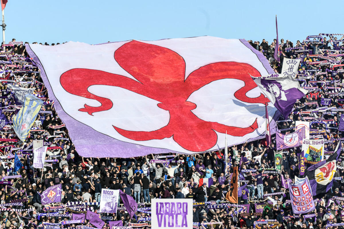 Sabato la Festa della Curva Fiesole, tutti insieme a vedere la partita col Genoa sul maxischermo dell'Ultravox - Firenze, stadio Artemio Franchi, 08.02.2020, Fiorentina-Atalanta, Foto Fiorenzo Sernacchioli. Copyright Labaroviola.com