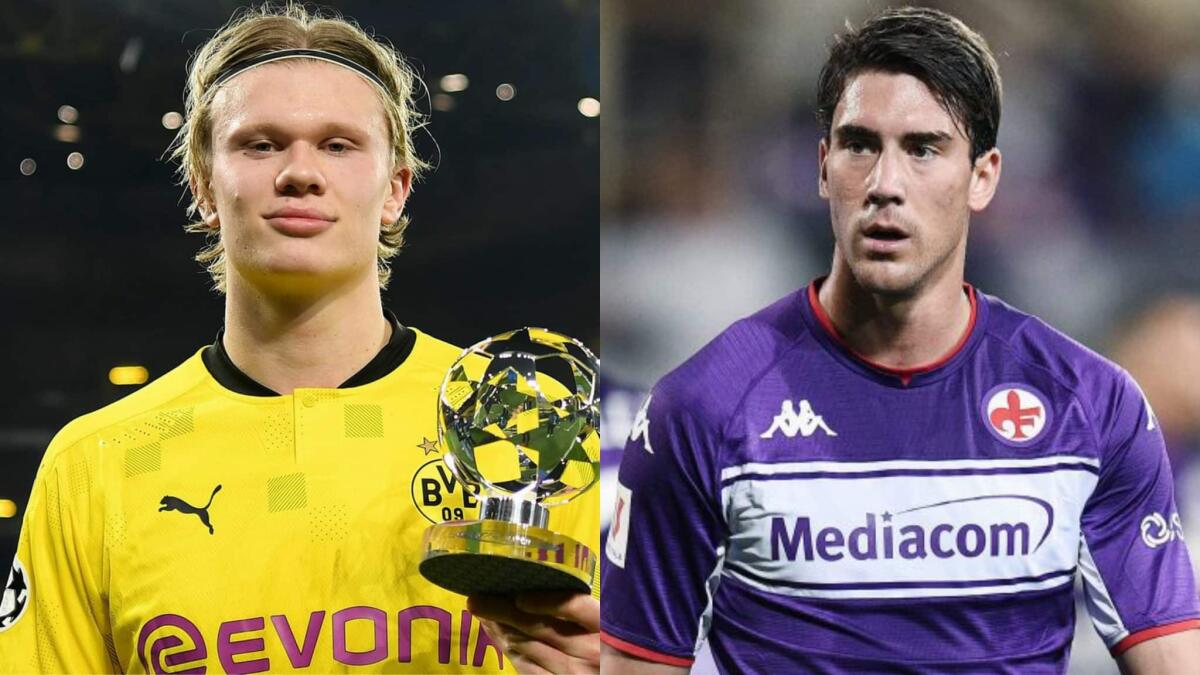 Vlahovic parla di Haaland: "Lui è solo più veloce di me, sul resto ce la giochiamo" - 