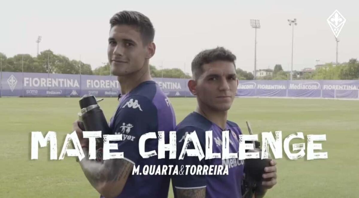 Video, sfida tra Torreira e Martinez Quarta, chi prepara meglio il Mate alla Fiorentina? - 