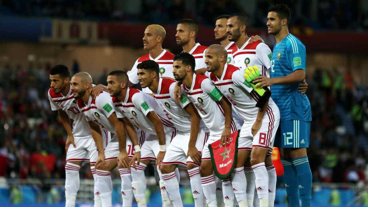 Colpo di stato in Guinea, ci sono Maleh e Amrabat. Sono riusciti a fuggire dall'aeroporto - during the 2018 FIFA World Cup Russia group B match between Spain and Morocco at Kaliningrad Stadium on June 25, 2018 in Kaliningrad, Russia.